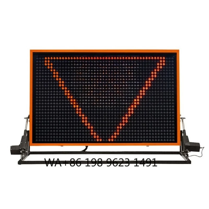IP67 Waterproof Aluminum LED Traffic Display Variable Info Safety Warning Screen for Road Traffic Control
IP67 Waterproof Aluminum LED Traffic Display Variable Info Safety Warning Screen for Road Traffic Control