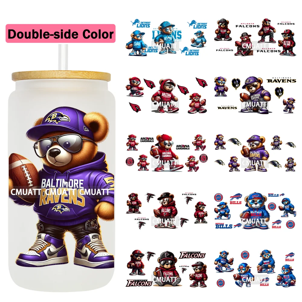 Double Sided Color Sports Football UV DTF Cup Wraps Transfers Stickers 16oz Decorate Mugs Beer Can Bottle Customized DIY Craft
Double Sided Color Sports Football UV DTF Cup Wraps Transfers Stickers 16oz Decorate Mugs Beer Can Bottle Customized DIY Craft