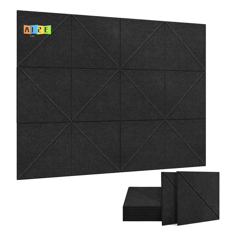 A12E-12 Pack Acoustic Panels, 12 X 12Inch Decorative Soundproofing Panels, Wall And Ceiling Acoustical Panels
A12E-12 Pack Acoustic Panels, 12 X 12Inch Decorative Soundproofing Panels, Wall And Ceiling Acoustical Panels