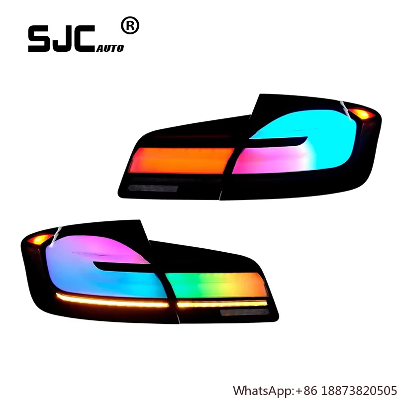 Auto Car for bmw 5 Series F10 F18 Taillight Modifiation LED Taillight New Style Assembly Runs RGB Colorful Taillight
Auto Car for bmw 5 Series F10 F18 Taillight Modifiation LED Taillight New Style Assembly Runs RGB Colorful Taillight