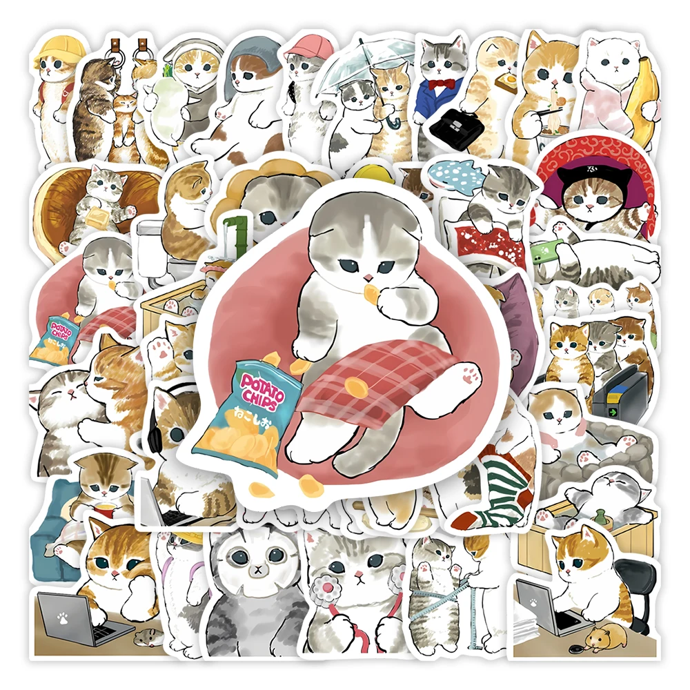 Kawaii Aesthetic Watercolor Cat Stickers Funny DIY Kids Toys Gift Waterproof Decal for Phone Laptop Scrapbook Luggage Decorative
Kawaii Aesthetic Watercolor Cat Stickers Funny DIY Kids Toys Gift Waterproof Decal for Phone Laptop Scrapbook Luggage Decorative