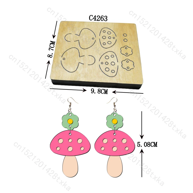 Новые серьги Деревянные штампы для вырезания Скрапбукинг C4263 Несколько стилей
Новые серьги Деревянные штампы для вырезания Скрапбукинг C4263 Несколько стилей