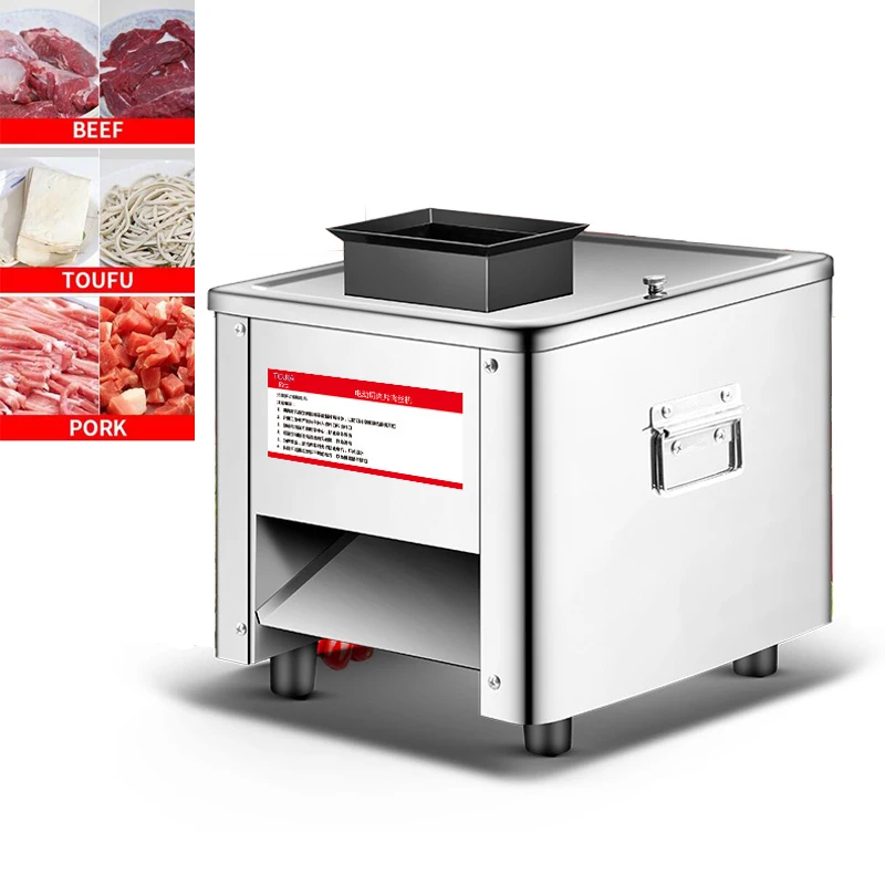 Automatic Meat Cutting Machine Electric Meat Slicer Meat Block Cutter Stainless Steel Vegetable Cutter
Automatic Meat Cutting Machine Electric Meat Slicer Meat Block Cutter Stainless Steel Vegetable Cutter