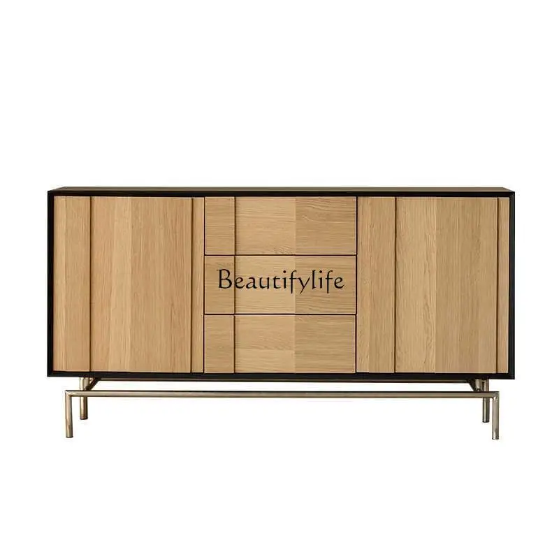 Medieval solid wood dining side cabinet high-end designer creative wall storage living room display entrance cabinet
Medieval solid wood dining side cabinet high-end designer creative wall storage living room display entrance cabinet