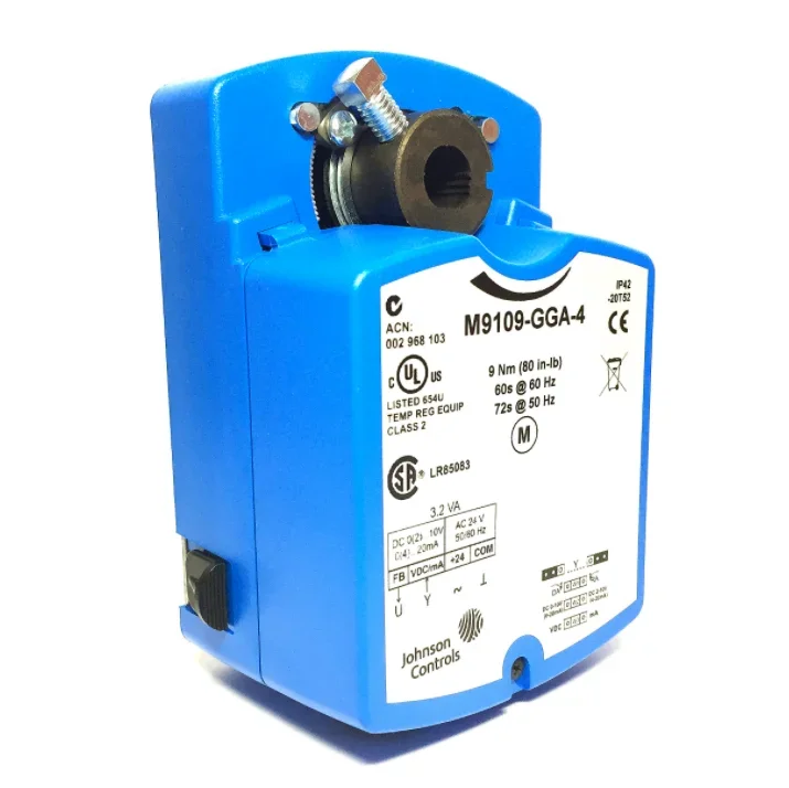 Johnson Controls M9108-GGC-2 Damper Actuators M9108 Series Electric Motor Actuator M9109-GGC-4
Johnson Controls M9108-GGC-2 Damper Actuators M9108 Series Electric Motor Actuator M9109-GGC-4