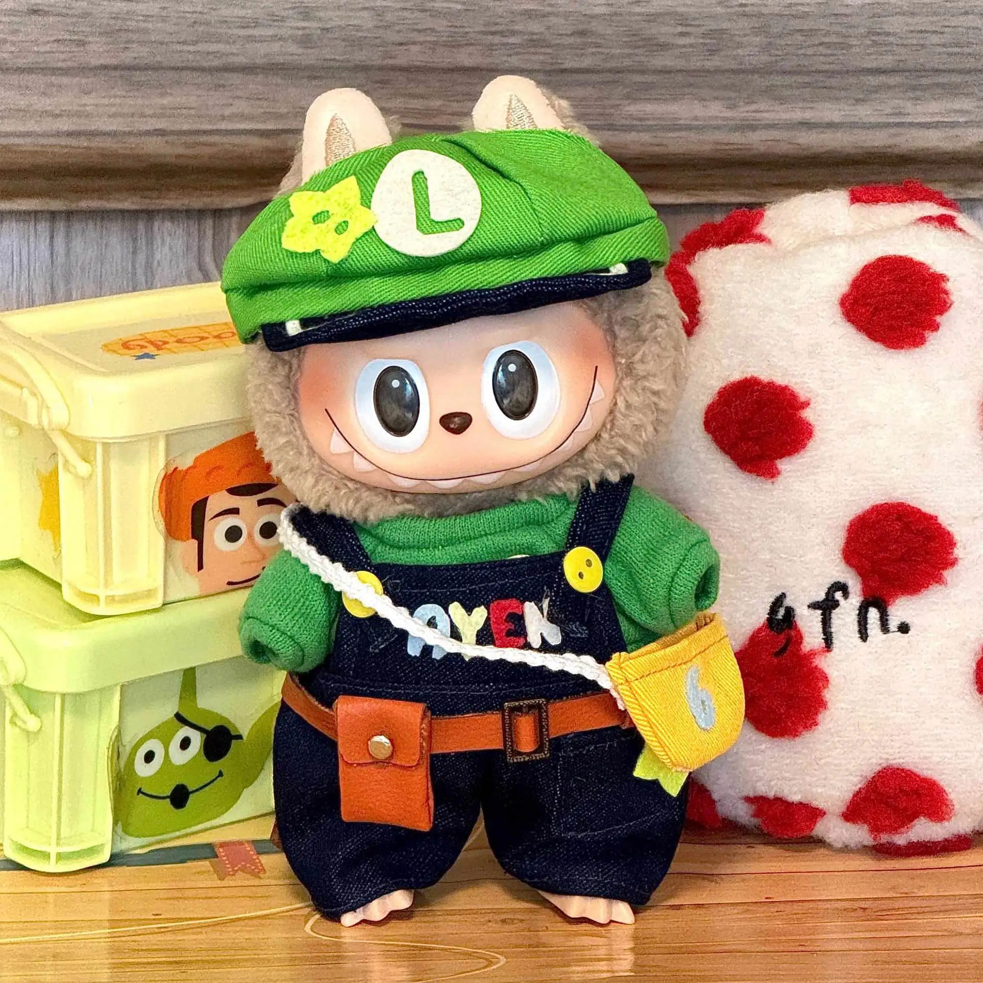 Pendant Labubu Clothes Popular Wholesale Suitable For Labubu Clothes Labubu Generation 1 2 3 Doll Clothes Overalls Sets Clothing
Pendant Labubu Clothes Popular Wholesale Suitable For Labubu Clothes Labubu Generation 1 2 3 Doll Clothes Overalls Sets Clothing