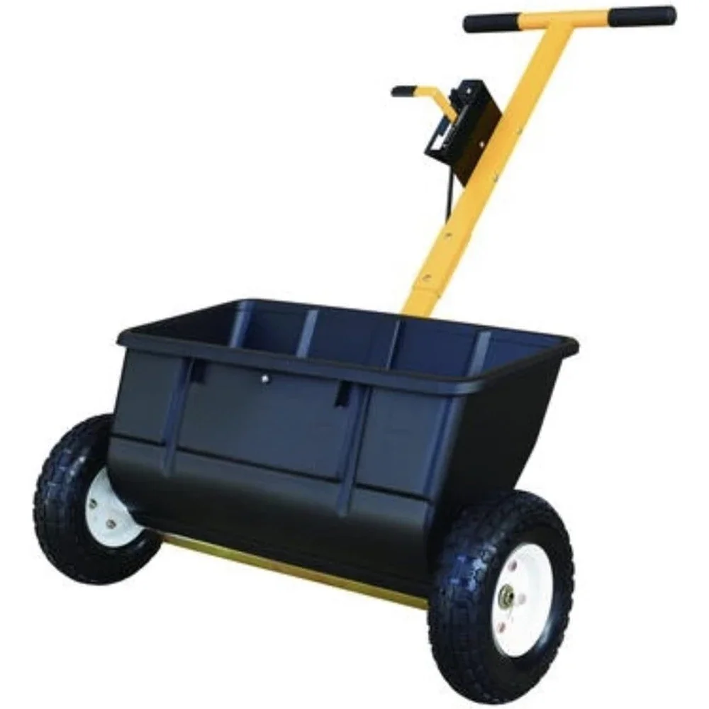 75 lb. Drop Spreader: Heavy-Duty Design for Even Distribution of Seeds, Fertilizers, and Salt with Superior Coverage Efficiency
75 lb. Drop Spreader: Heavy-Duty Design for Even Distribution of Seeds, Fertilizers, and Salt with Superior Coverage Efficiency