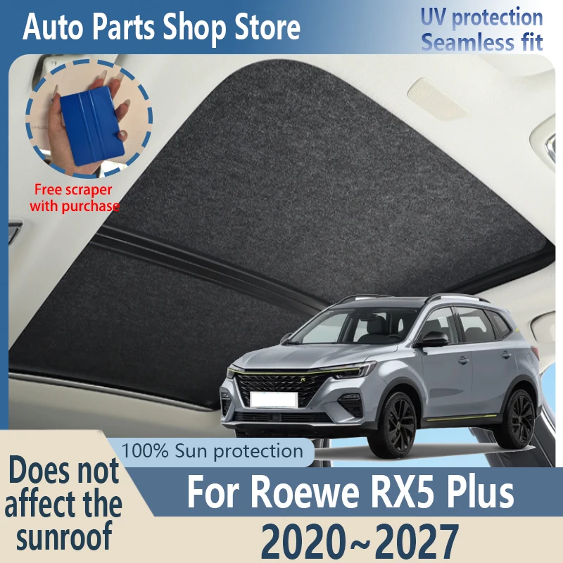 Sun Protection For Roewe RX5 Plus 2020~2027 Electrostatic Adsorption Fabric Car Panoramic Sunroof Insulation Roof Visor Anti-UV
Sun Protection For Roewe RX5 Plus 2020~2027 Electrostatic Adsorption Fabric Car Panoramic Sunroof Insulation Roof Visor Anti-UV