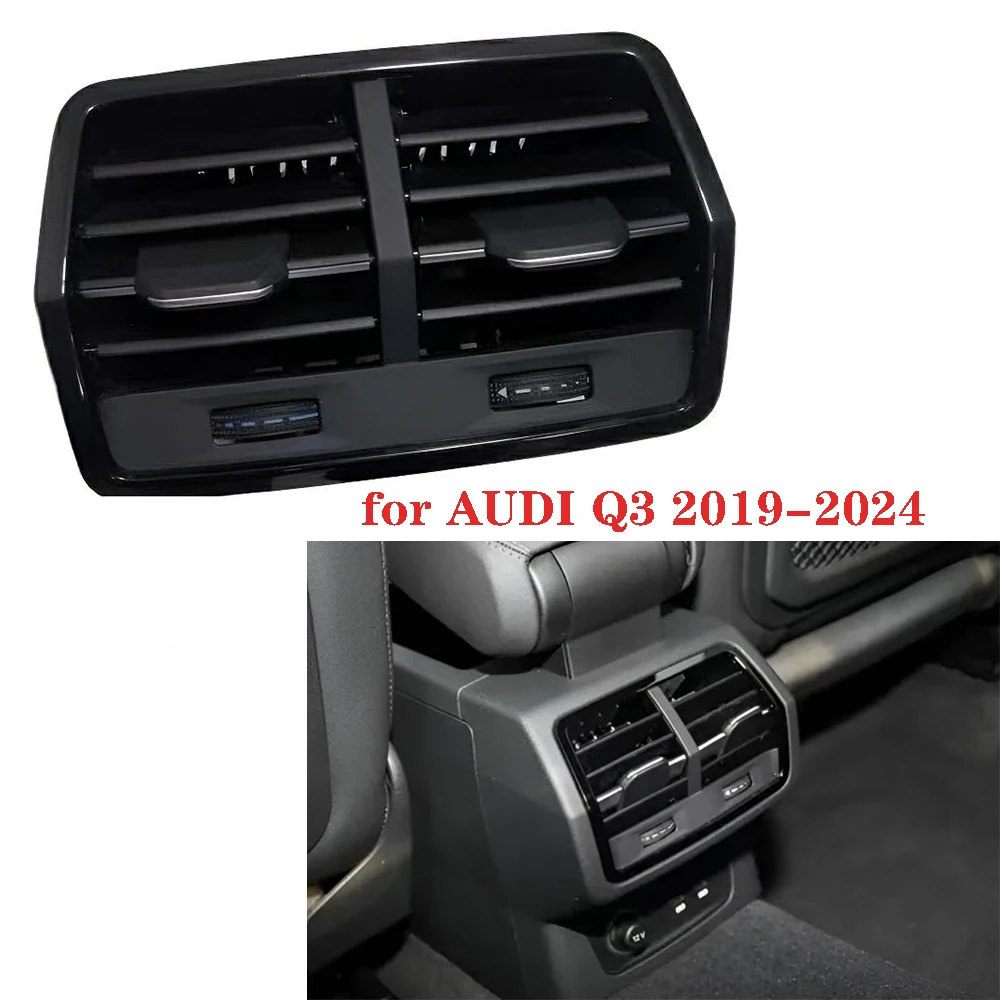Car Rear Seat Air Conditioning Outlet AC Vent for AUDI Q3 2019-2024
Car Rear Seat Air Conditioning Outlet AC Vent for AUDI Q3 2019-2024