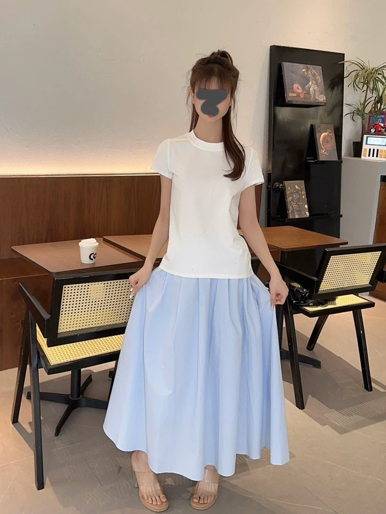 White Cotton Off-Shoulder Slim Fit Crop Tee Summer Lightweight Breathable Waist-Defining Y2K Casual Stretchy Mini Sleeve Top
White Cotton Off-Shoulder Slim Fit Crop Tee Summer Lightweight Breathable Waist-Defining Y2K Casual Stretchy Mini Sleeve Top