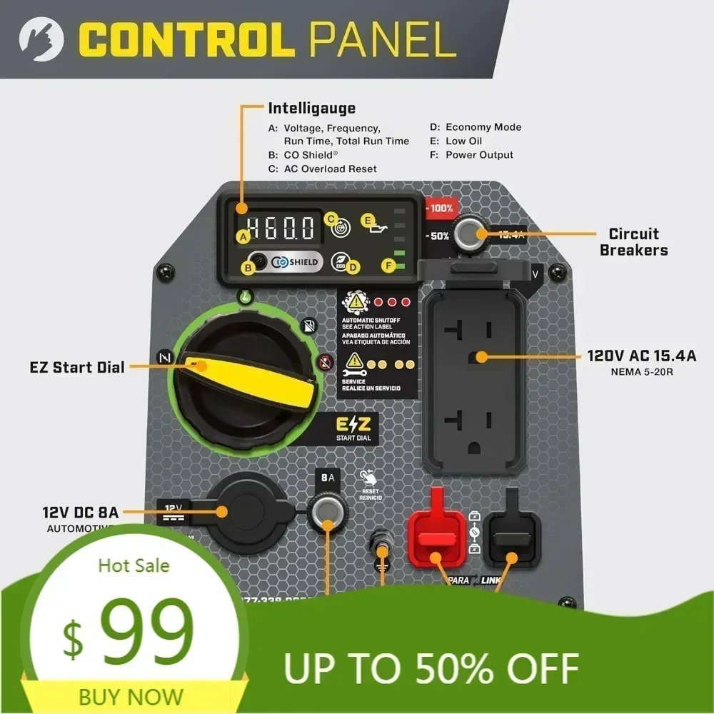 Hot sales"whisper-quiet 2500-watt portable inverter generator with co shield"
Hot sales"whisper-quiet 2500-watt portable inverter generator with co shield"