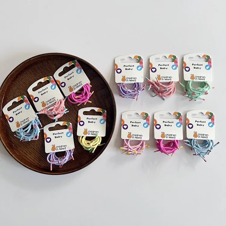 Korean version of basic rubber band, small knotted headband, colorful elastic hair band, match head, ponytail hair accessories.
Korean version of basic rubber band, small knotted headband, colorful elastic hair band, match head, ponytail hair accessories.