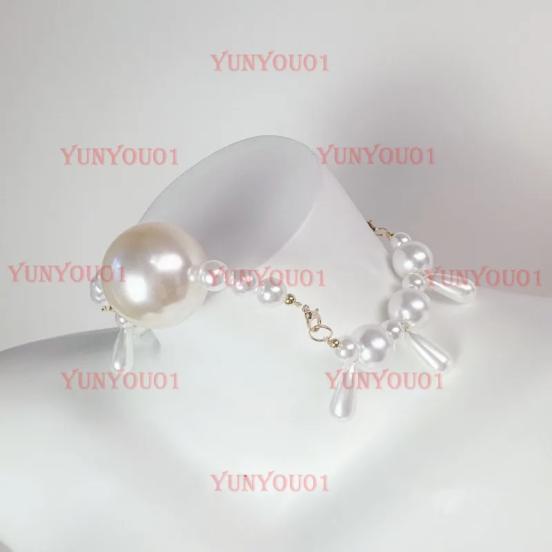 Salivating Pearl Flail Necklace Collar Gag Ball Jewelry Water Drop Pendant Ball Prop
Salivating Pearl Flail Necklace Collar Gag Ball Jewelry Water Drop Pendant Ball Prop