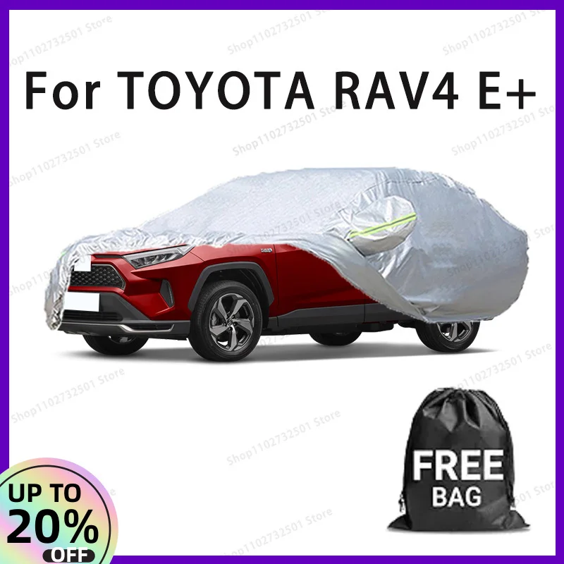 Автомобильный чехол для TOYOTA RAV4 E +, полный чехол, водонепроницаемый солнцезащитный чехол, устойчивый к царапинам автомобильные аксессуары
Автомобильный чехол для TOYOTA RAV4 E +, полный чехол, водонепроницаемый солнцезащитный чехол, устойчивый к царапинам автомобильные аксессуары