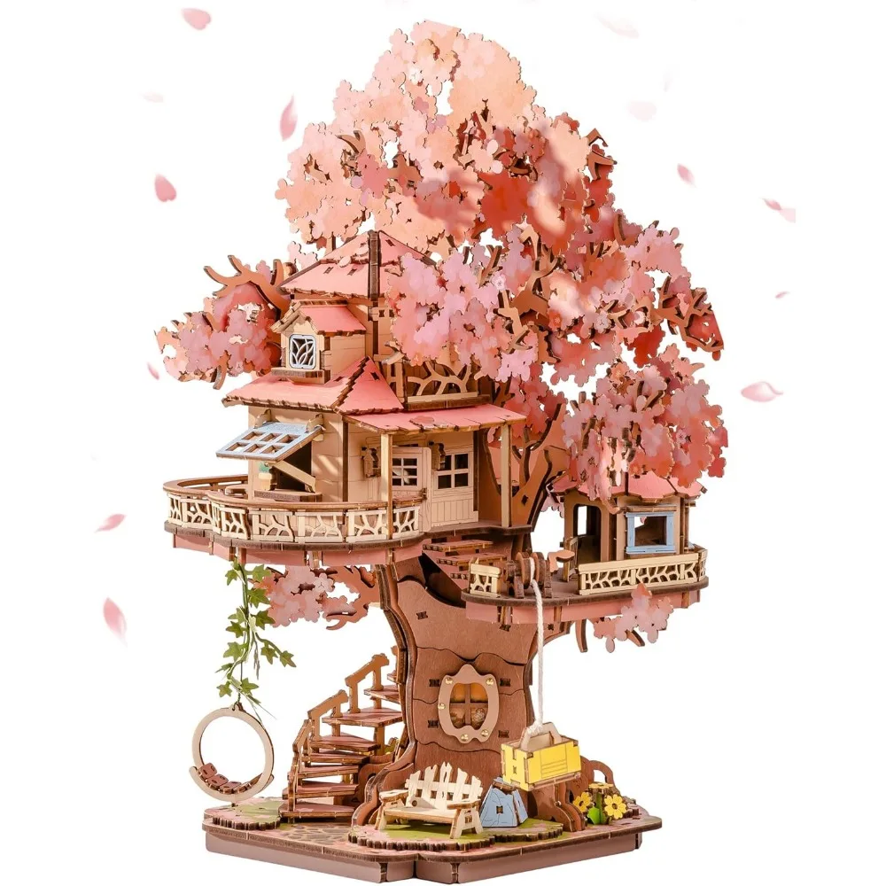 Миниатюрный набор «Деревочный домик вишни» своими руками — деревянная головоломка из 12 предметов для взрослых, набор для сборки модели в японском стиле
Миниатюрный набор «Деревочный домик вишни» своими руками — деревянная головоломка из 12 предметов для взрослых, набор для сборки модели в японском стиле