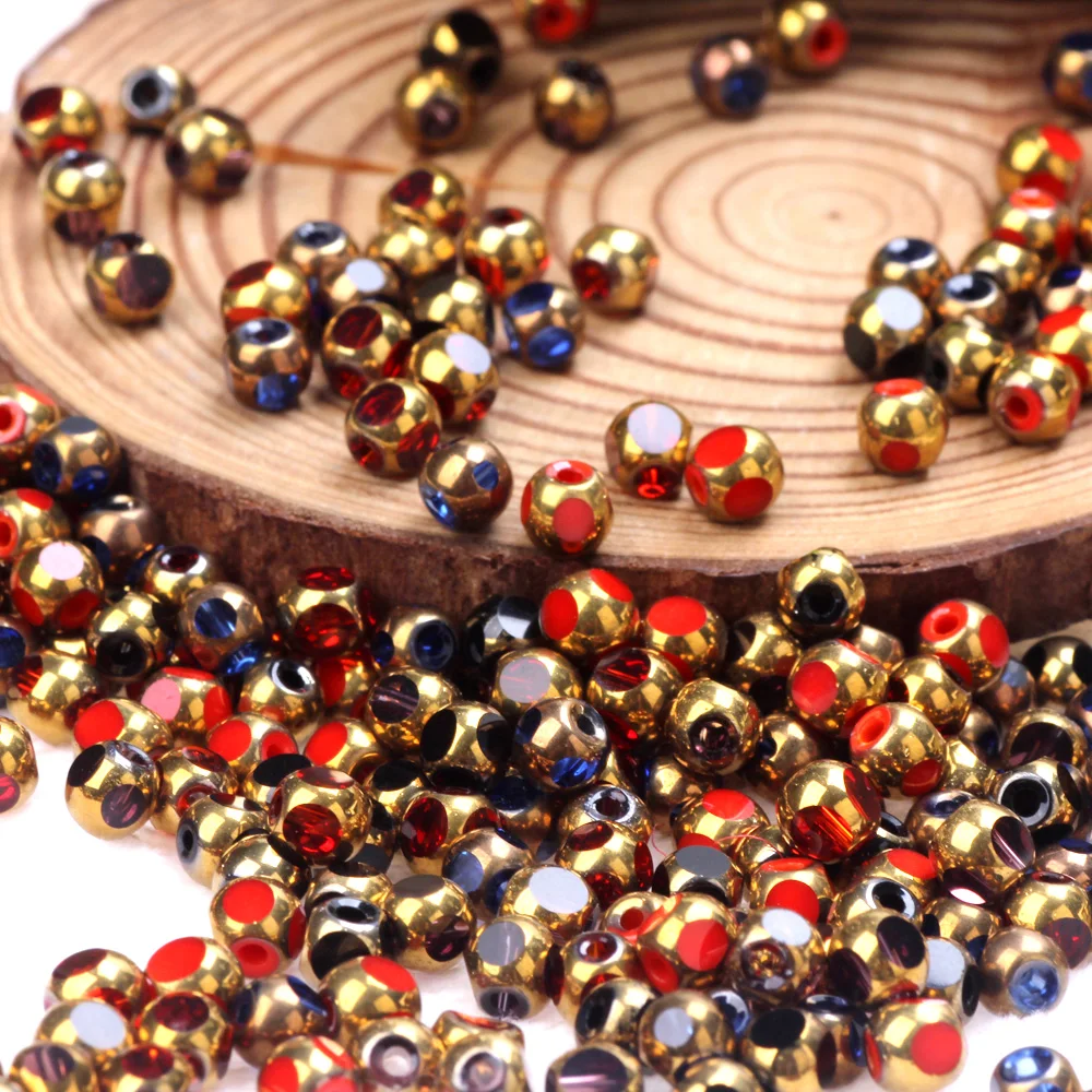 OlingArt 4MM 112PCS/Lot Glass Crystal Metal Plating Round Shape Spacer Beads DIY Necklace Bracelet Earrings Jewelry Making
OlingArt 4MM 112PCS/Lot Glass Crystal Metal Plating Round Shape Spacer Beads DIY Necklace Bracelet Earrings Jewelry Making