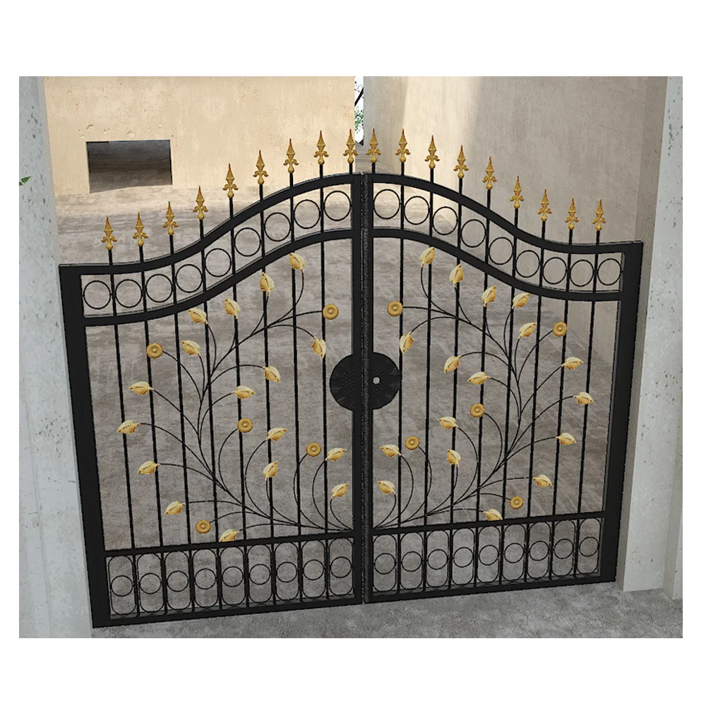 Настройка цены на садовые двери из кованого железа Главные ворота подъездной дороги из кованого железа Дизайн промышленных главных ворот
Настройка цены на садовые двери из кованого железа Главные ворота подъездной дороги из кованого железа Дизайн промышленных главных ворот