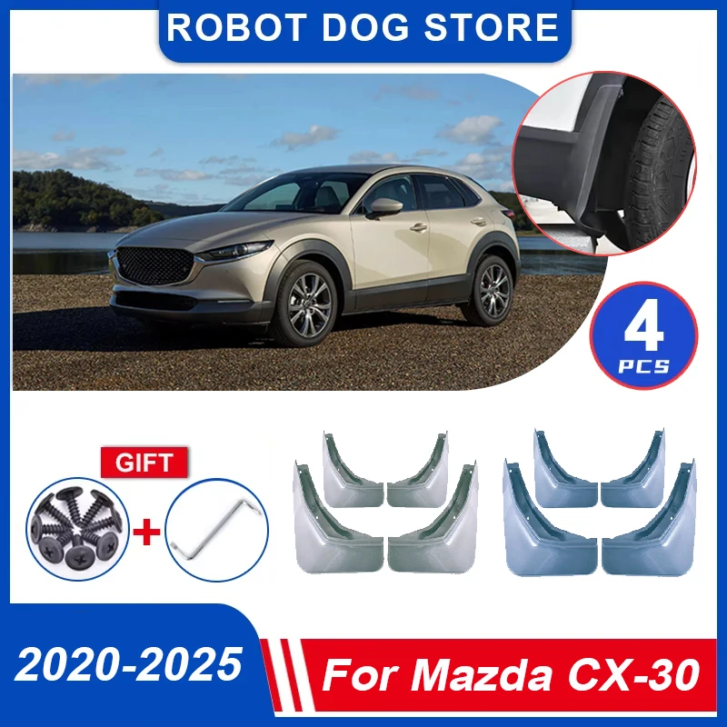 4PCS Painted Muds For Mazda CX-30 2025 Accessories 2020-2024 Front Muds Splash Guard Rear MudFlaps Fender Flares Car Accessories
4PCS Painted Muds For Mazda CX-30 2025 Accessories 2020-2024 Front Muds Splash Guard Rear MudFlaps Fender Flares Car Accessories