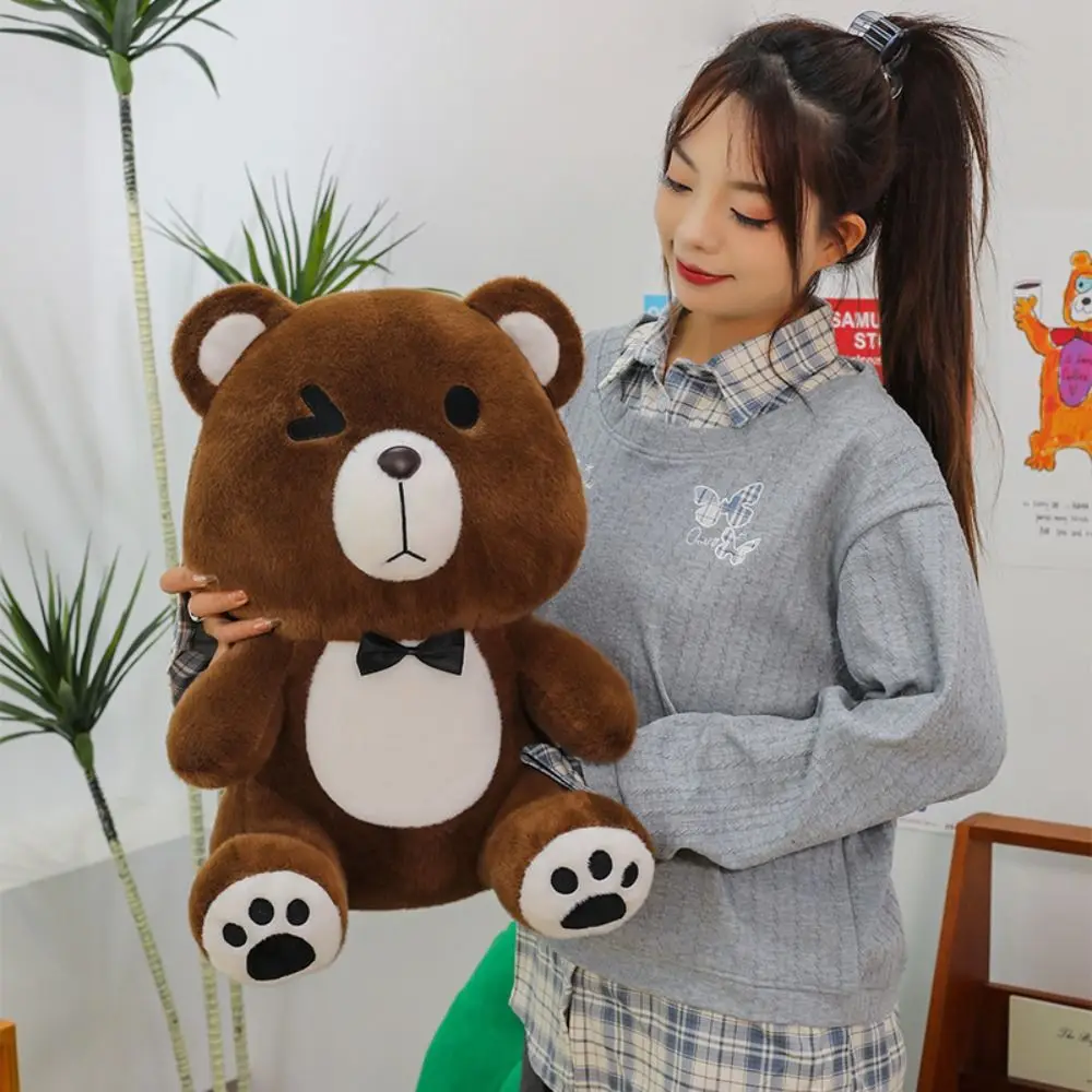 Sitting Squinting Bear Plush Toy Fluffy with Wings Stuffed Bear Doll Cartoon Soft Animal Plush Doll Kids Holiday Gifts
Sitting Squinting Bear Plush Toy Fluffy with Wings Stuffed Bear Doll Cartoon Soft Animal Plush Doll Kids Holiday Gifts