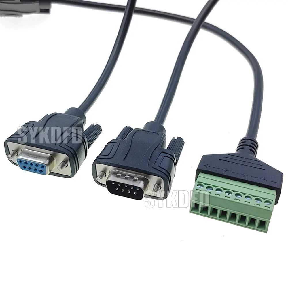 1Pcs DB9 Male Female RS232 Serial to 8 Pin AV Terminal Screw Adapter Converter Block Plug Cable
1Pcs DB9 Male Female RS232 Serial to 8 Pin AV Terminal Screw Adapter Converter Block Plug Cable