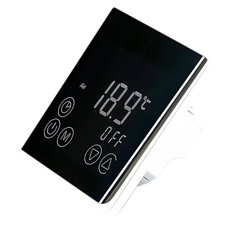 C17 Electric Heating 16A Press Screen Without WiFi Concealed LCD Display Thermostat Electric Heating Thermostat
C17 Electric Heating 16A Press Screen Without WiFi Concealed LCD Display Thermostat Electric Heating Thermostat