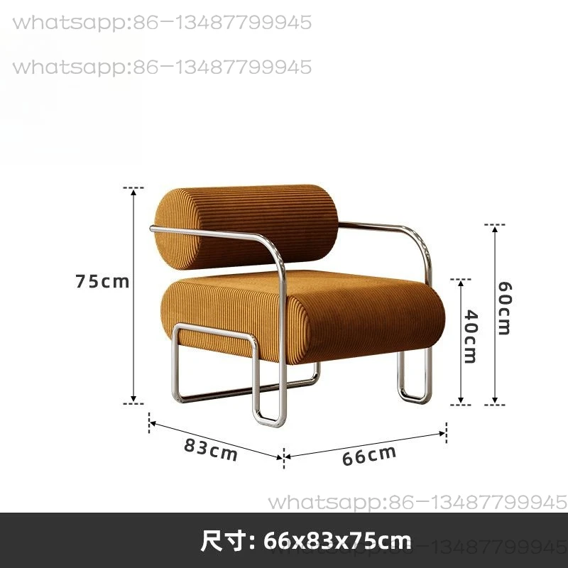 Home Single-person Sofa Lounge Chair Living Room Decoration Balcony Relaxation Retro Chairs Luxury Home Ornaments Accessories
Home Single-person Sofa Lounge Chair Living Room Decoration Balcony Relaxation Retro Chairs Luxury Home Ornaments Accessories