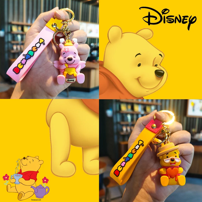 Disney Winnie-the-Pooh Keychain Anime Keychain Cute Doll Llaveros Cartoon Backpack Llaveros Car Key Chains Decorate Pendant
Disney Winnie-the-Pooh Keychain Anime Keychain Cute Doll Llaveros Cartoon Backpack Llaveros Car Key Chains Decorate Pendant