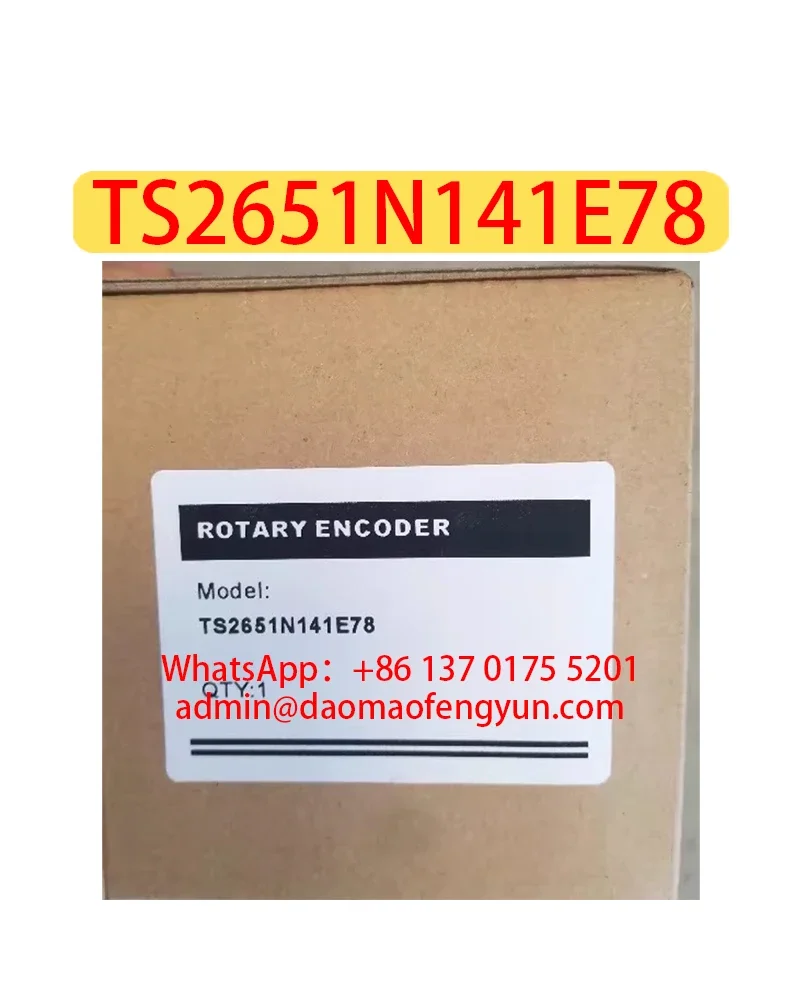 TS2651N141E78 Brand New Encoders and motors, Fast shipping 
TS2651N141E78 Brand New Encoders and motors, Fast shipping