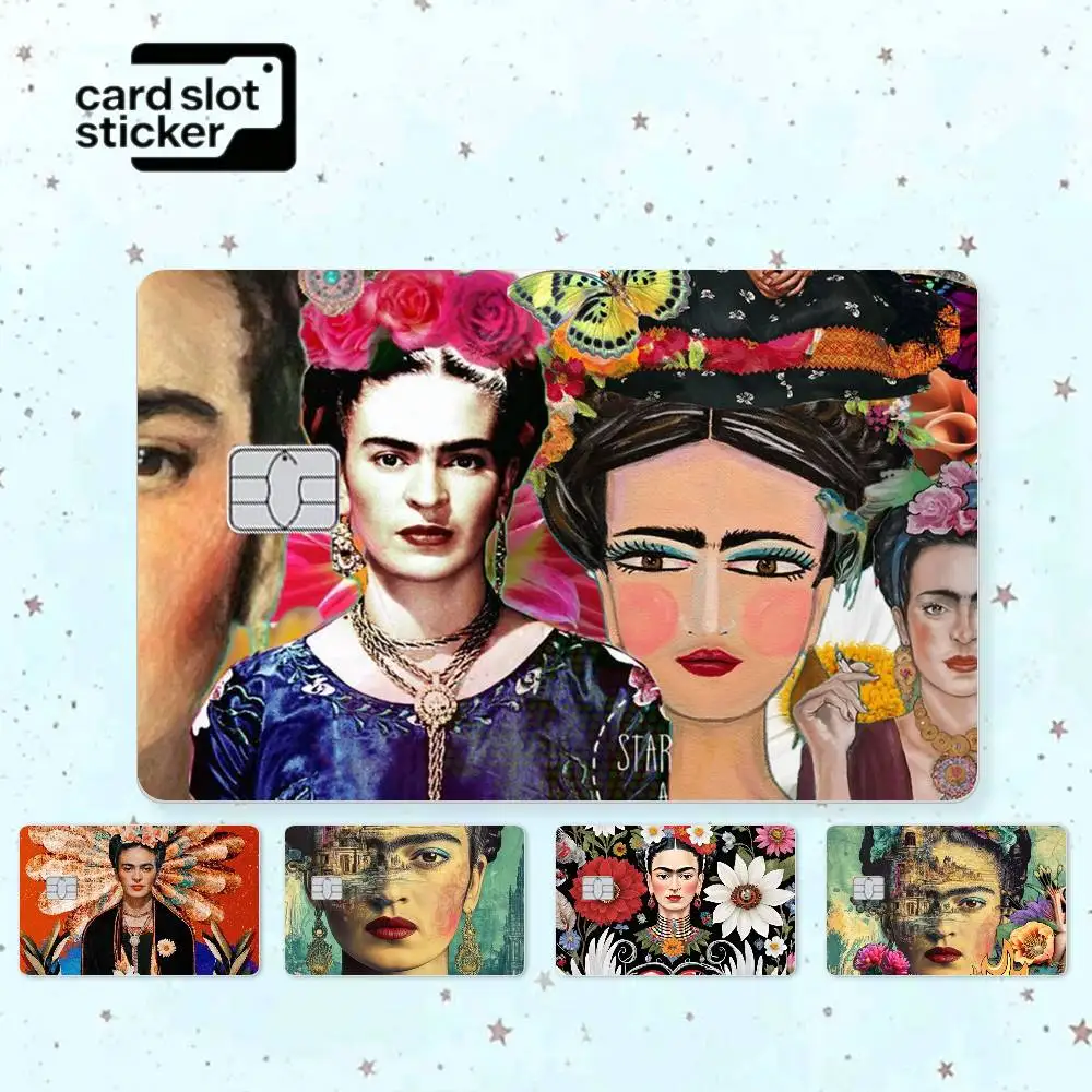 Fridas Art K-Kahlo Credit Card HD Stickers Small Chip Waterproof Sticker Game Card Decal Gift
Fridas Art K-Kahlo Credit Card HD Stickers Small Chip Waterproof Sticker Game Card Decal Gift