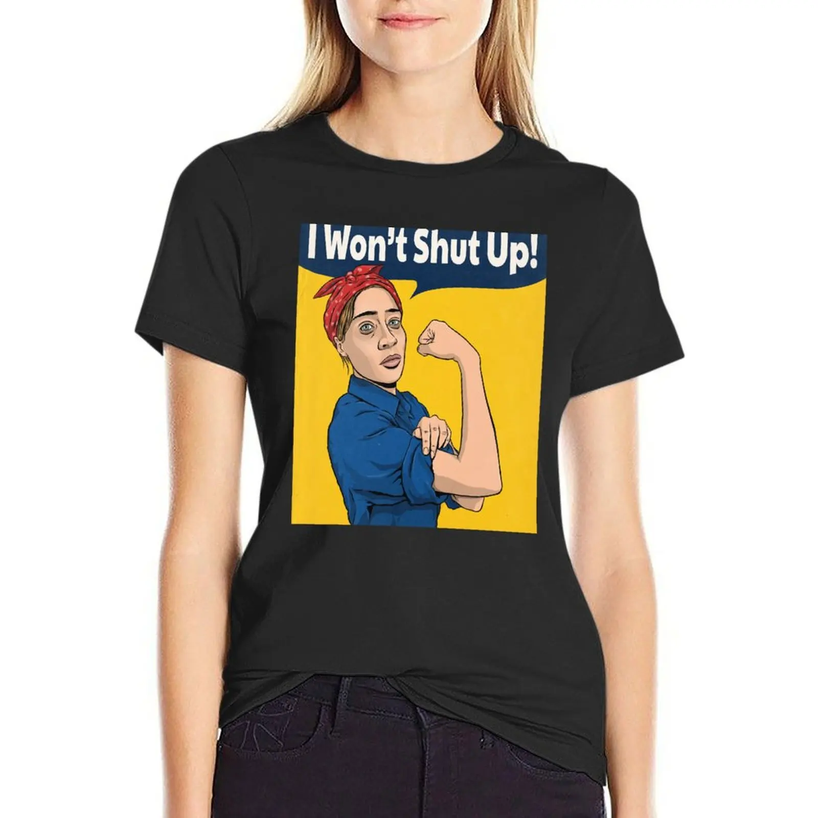 Won’t Shut Up T-Shirt summer tops Aesthetic clothing animal print t shirts for Womens
Won’t Shut Up T-Shirt summer tops Aesthetic clothing animal print t shirts for Womens