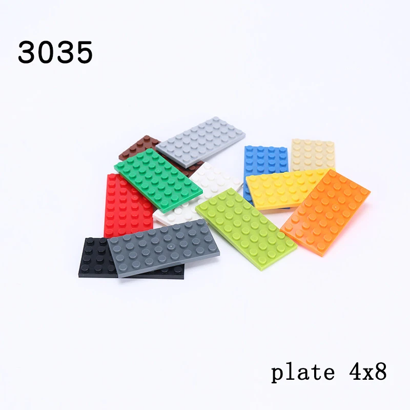 15pcs Moc 3035 bricks Plate 4x8 Small Base DIY Creative Enlighten Building Blocks Bricks Compatible with Assembles Kids Toys
15pcs Moc 3035 bricks Plate 4x8 Small Base DIY Creative Enlighten Building Blocks Bricks Compatible with Assembles Kids Toys