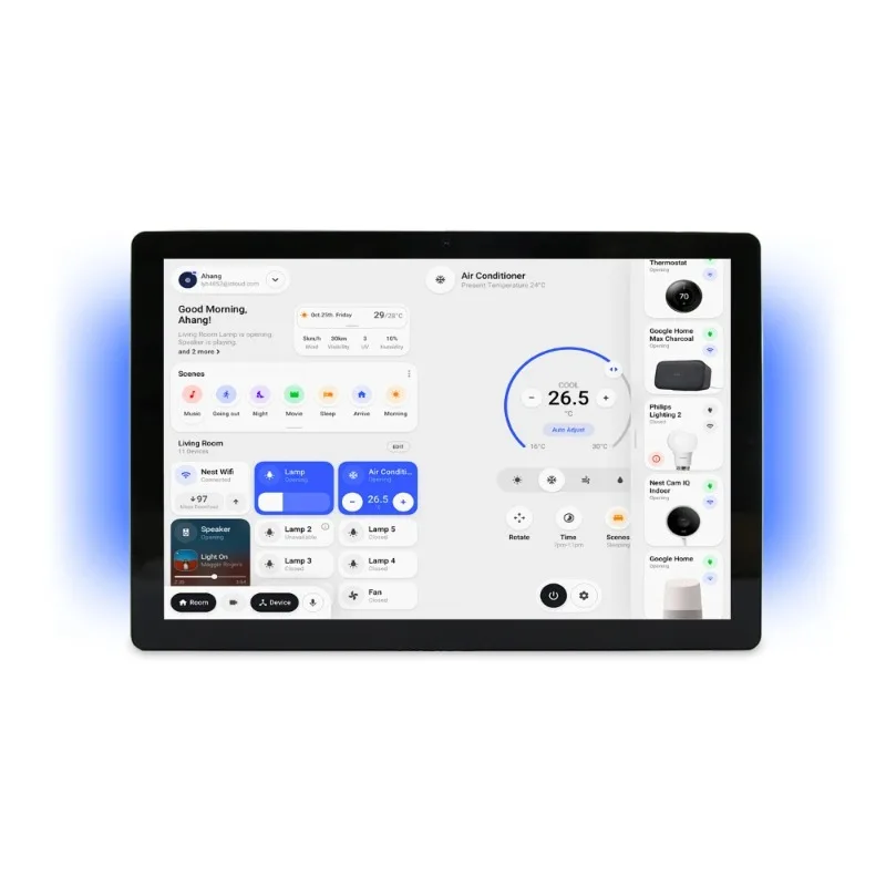 Настенный Android-планшет для управления умным домом 10.1" RK3566 4+64GB POE RS485 для автоматизации отелей
Настенный Android-планшет для управления умным домом 10.1" RK3566 4+64GB POE RS485 для автоматизации отелей