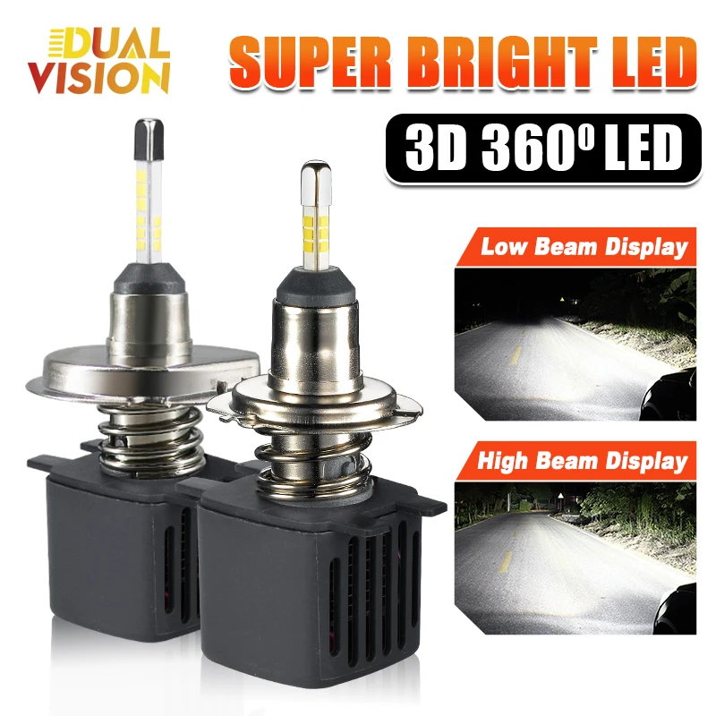 360 degree H7 LED Headlight Bulbs For Car H4 9005 HB3 HB4 9006 H8 H9 H11 Canbus 6000K High Power Fog Light Automotivo 4Side 12V
360 degree H7 LED Headlight Bulbs For Car H4 9005 HB3 HB4 9006 H8 H9 H11 Canbus 6000K High Power Fog Light Automotivo 4Side 12V