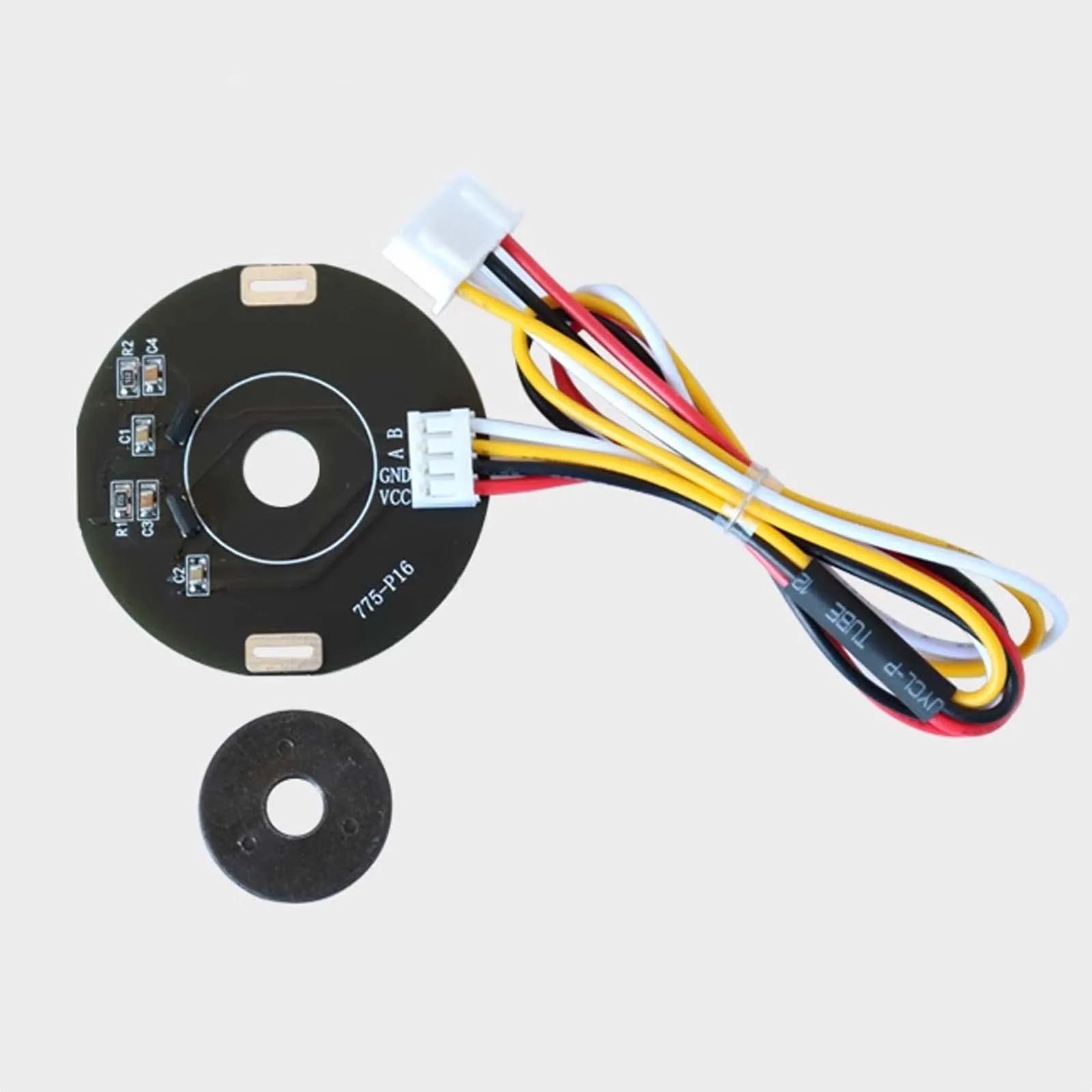775-P16 Rotary Hall Magnetic Encoder Motor Code Disc 795 Motor AB Phase Orthogonal Speed Sensor
775-P16 Rotary Hall Magnetic Encoder Motor Code Disc 795 Motor AB Phase Orthogonal Speed Sensor