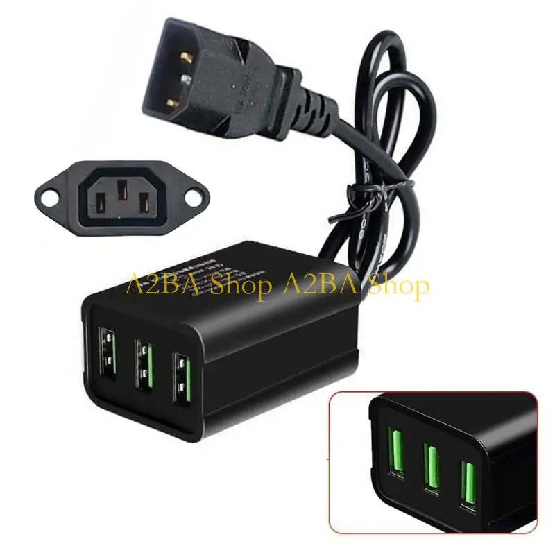 A2BA Multiple Device USB 3-Port For Electric Scooters With 1.1M Cable Detail For Outdoor Activity
A2BA Multiple Device USB 3-Port For Electric Scooters With 1.1M Cable Detail For Outdoor Activity