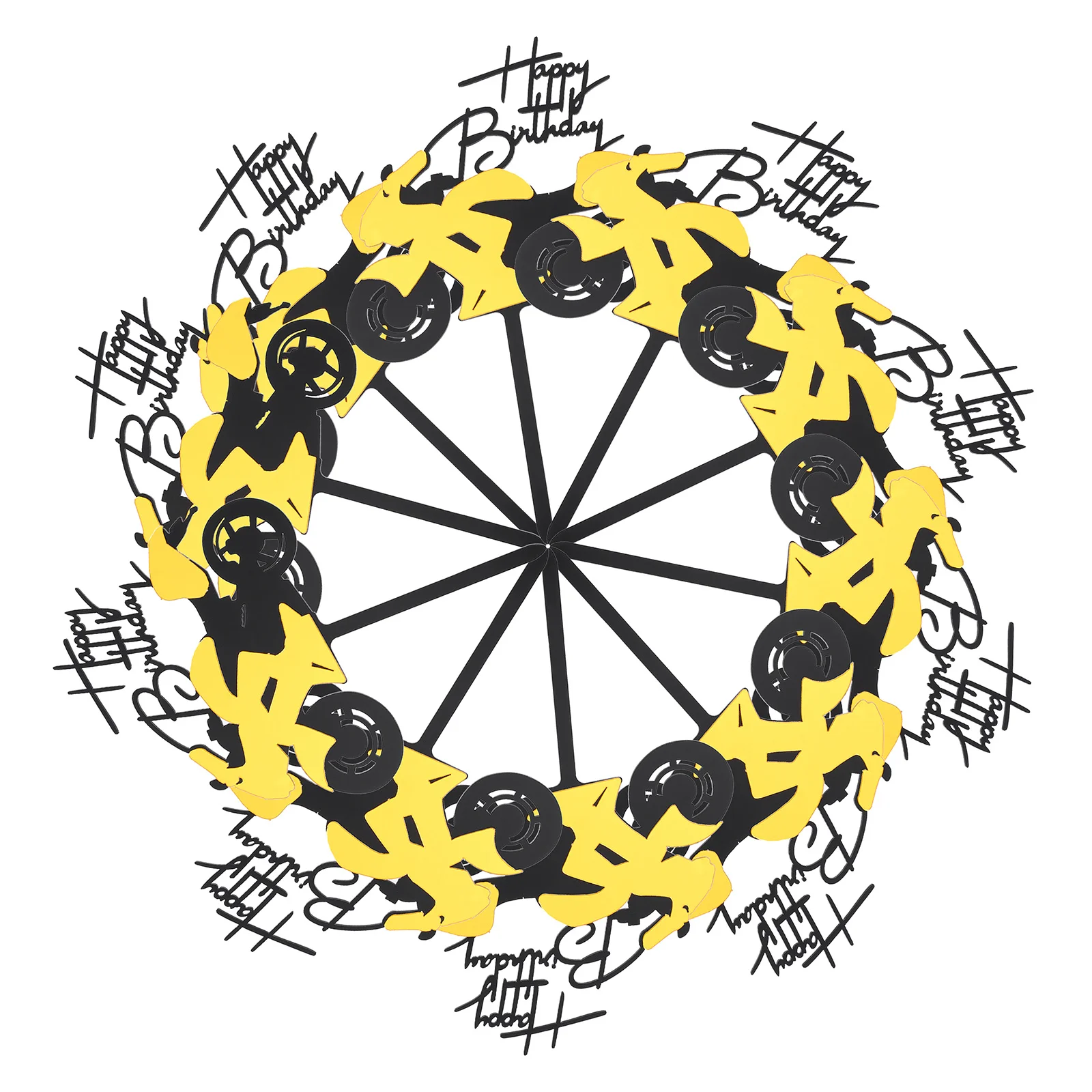 10pcs Motorcycle Cake Toppers Acrylic Vehicle Dessert Picks Birthday Party Decorations Cupcake Fruit Bowl Supplies
10pcs Motorcycle Cake Toppers Acrylic Vehicle Dessert Picks Birthday Party Decorations Cupcake Fruit Bowl Supplies