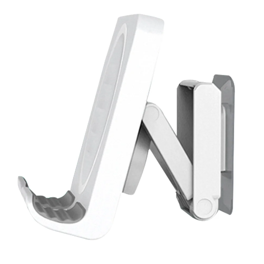 Foldable Phone Stand Metal ABS Wall Mount No Punching Design Strong Adhesive Cell Phone Holder for Studying Movies
Foldable Phone Stand Metal ABS Wall Mount No Punching Design Strong Adhesive Cell Phone Holder for Studying Movies