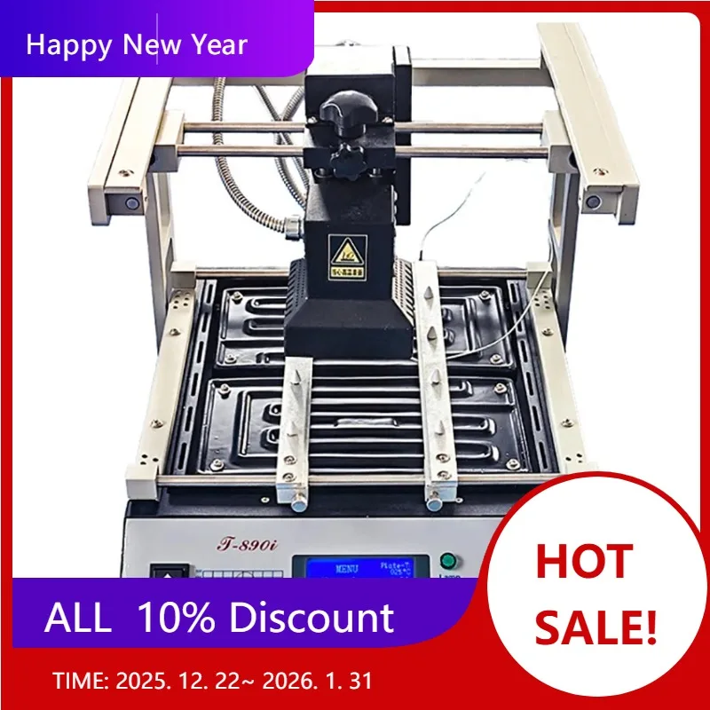 【Hot Sale】T-890iRework Station IRDA BGA Reflow Station Double Digital Welder Soldering Welder SMT SMD Reflow Solder St
【Hot Sale】T-890iRework Station IRDA BGA Reflow Station Double Digital Welder Soldering Welder SMT SMD Reflow Solder St