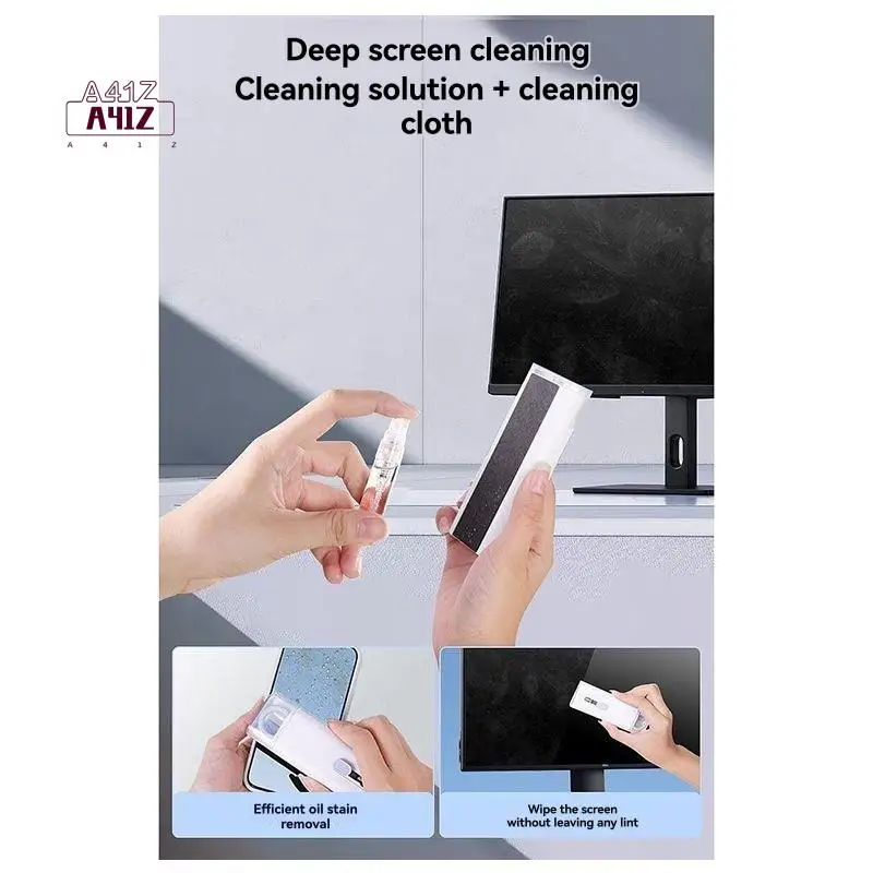 A41Z-7-In-1 Multi-Functional Portable Cleaning Kit For Keyboards, Earbuds, And Electronics
A41Z-7-In-1 Multi-Functional Portable Cleaning Kit For Keyboards, Earbuds, And Electronics