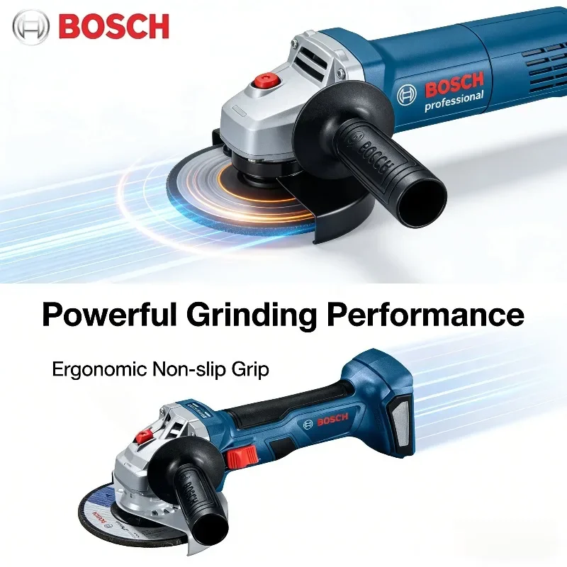 Bosch GWS 18V-8 Professional Angle Grinder Stable Output for Daily Metal Cutting and Regular Surface Buffing Works
Bosch GWS 18V-8 Professional Angle Grinder Stable Output for Daily Metal Cutting and Regular Surface Buffing Works