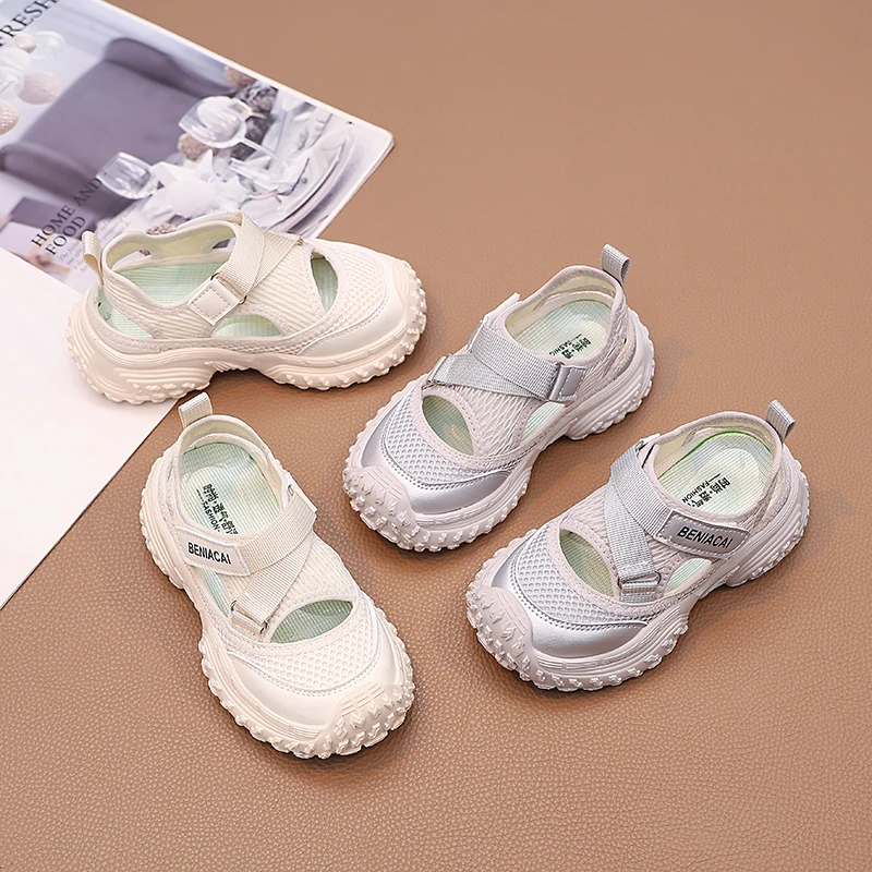 Boys Girls Casual Sandals 2025 New Summer Toddler Chunky Sports Sandals Non-slip Versatile Chic Kids Outdoor Hiking Shoes Age5-8
Boys Girls Casual Sandals 2025 New Summer Toddler Chunky Sports Sandals Non-slip Versatile Chic Kids Outdoor Hiking Shoes Age5-8