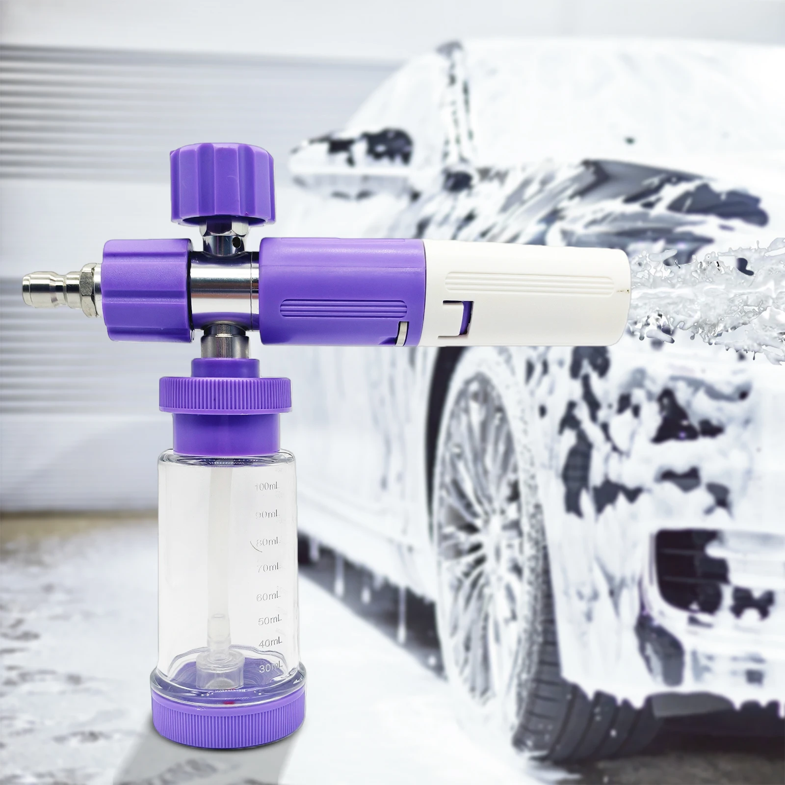 100 мл распылитель для мыльной пены, регулируемый пистолет для мойки высокого давления, распылитель пены для мойки автомобилей, внедорожников
100 мл распылитель для мыльной пены, регулируемый пистолет для мойки высокого давления, распылитель пены для мойки автомобилей, внедорожников