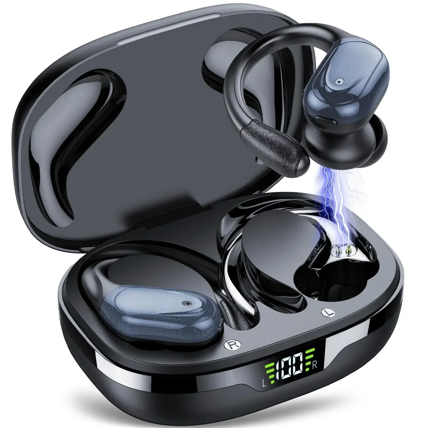 Wireless Bluetooth Headset Button Control Light Mini High Quality Earplugs Waterproof HD Sound Quality Stereo Universal Headset
Wireless Bluetooth Headset Button Control Light Mini High Quality Earplugs Waterproof HD Sound Quality Stereo Universal Headset