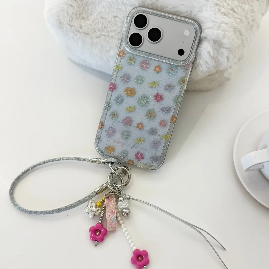 Shimmer Floral Confetti Phone Case for iphone 17 Promax 16 15 Back Cover Gift
Shimmer Floral Confetti Phone Case for iphone 17 Promax 16 15 Back Cover Gift