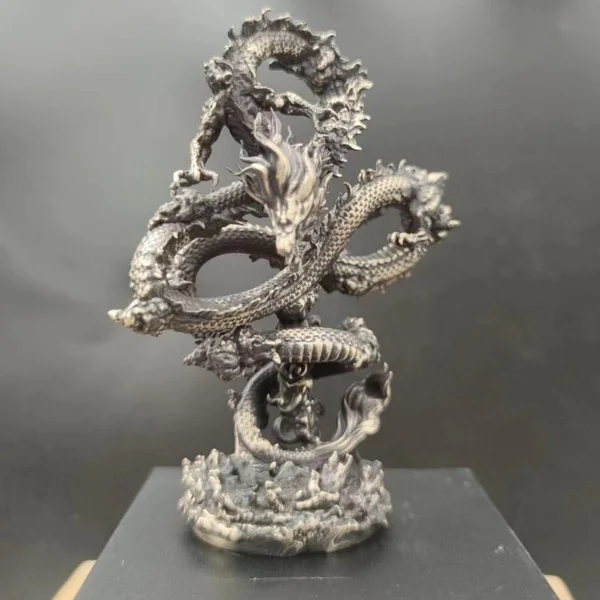 11cm Brass Chinese Dragon Casting Statue Animal Metal Figurine Home Decor Desktop Crafts Sculpture Decoration
11cm Brass Chinese Dragon Casting Statue Animal Metal Figurine Home Decor Desktop Crafts Sculpture Decoration