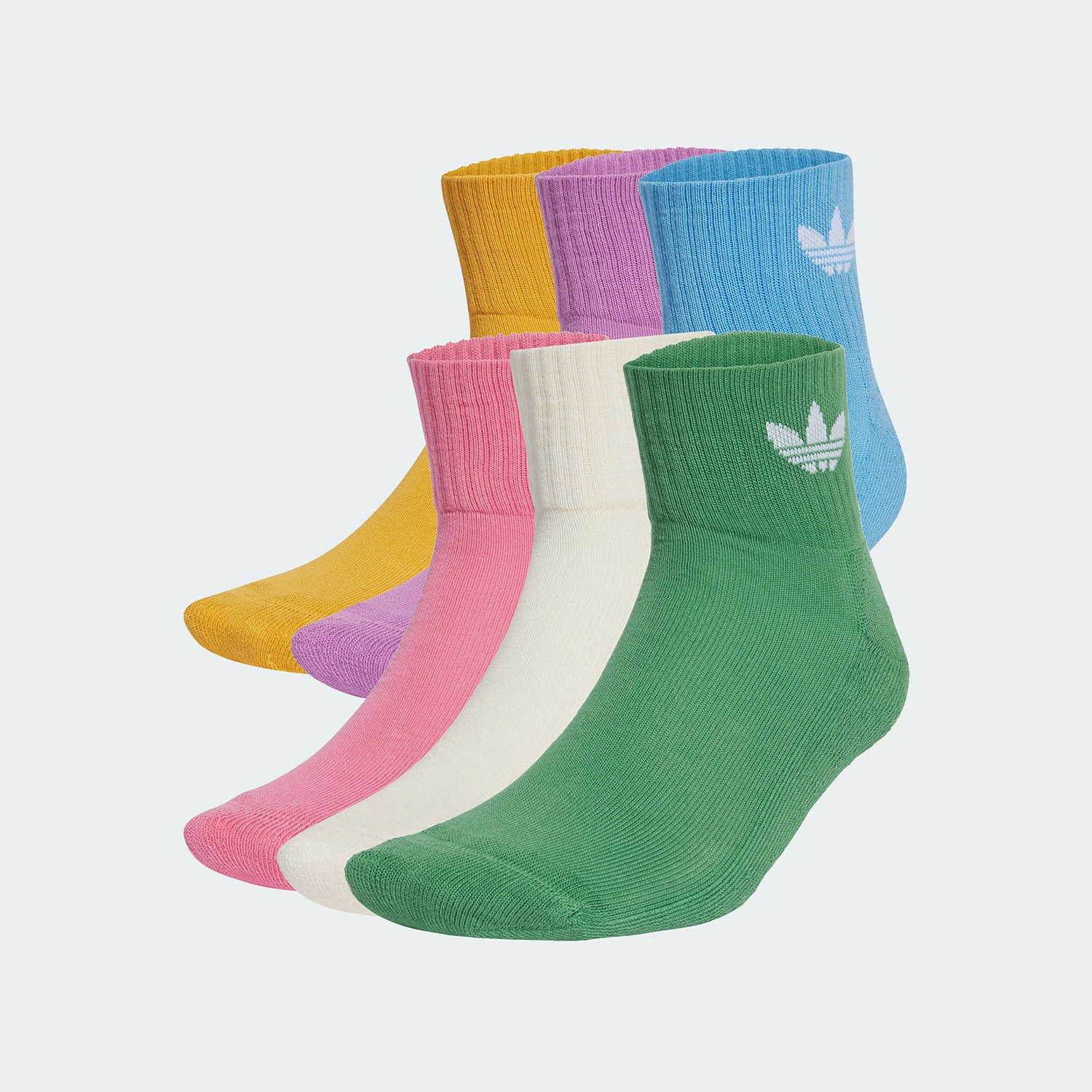Adidas Authentic Three Leaves Men's Women's Knitted Breathable Socks Six Pairs Set IX5279
Adidas Authentic Three Leaves Men's Women's Knitted Breathable Socks Six Pairs Set IX5279