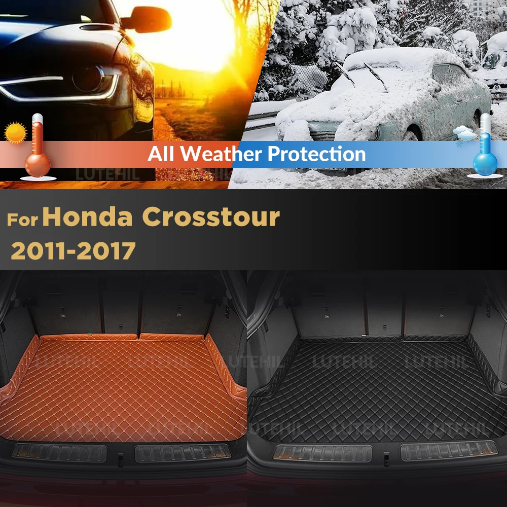 LUTEHIL для Honda Crosstour 2011-2017 16, 15, 14, 13, 12, коврик в багажник автомобиля из искусственной кожи, водонепроницаемые коврики для багажника, автомобильные аксессуары
LUTEHIL для Honda Crosstour 2011-2017 16, 15, 14, 13, 12, коврик в багажник автомобиля из искусственной кожи, водонепроницаемые коврики для багажника, автомобильные аксессуары