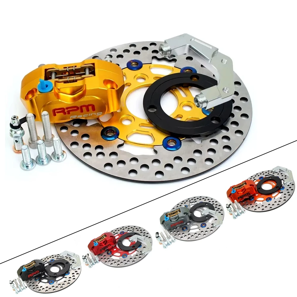 RPM CNC E-motorcycle Scooter 27core Front Brake Caliper 220mm Disc Brake Pump Adapter Bracket Set For Yamaha Aerox BWS RSZ JOG
RPM CNC E-motorcycle Scooter 27core Front Brake Caliper 220mm Disc Brake Pump Adapter Bracket Set For Yamaha Aerox BWS RSZ JOG