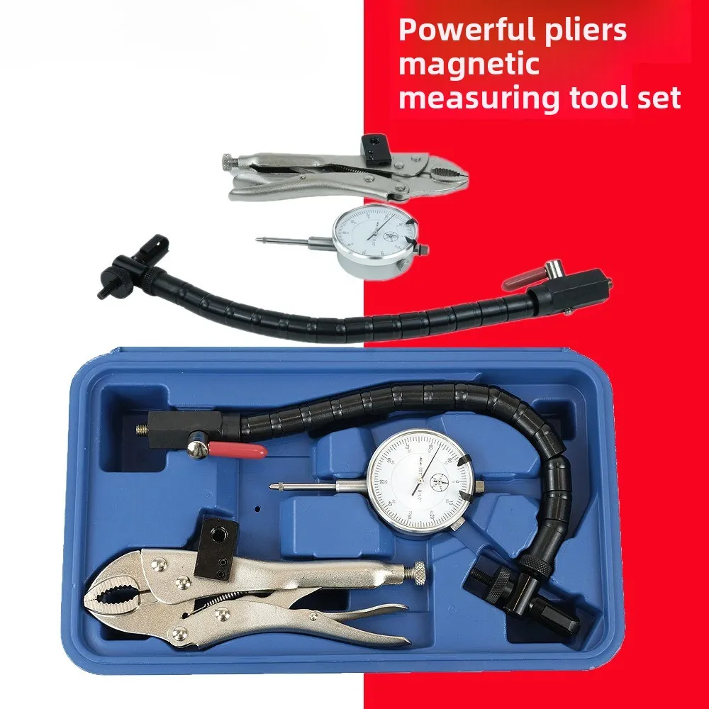 Подставка для магнитного циферблата в виде змеи, алмазные плоскогубцы, магнитный измерительный инструмент, набор пластиковых коробок, инструменты для ремонта двигателя автомобиля
Подставка для магнитного циферблата в виде змеи, алмазные плоскогубцы, магнитный измерительный инструмент, набор пластиковых коробок, инструменты для ремонта двигателя автомобиля