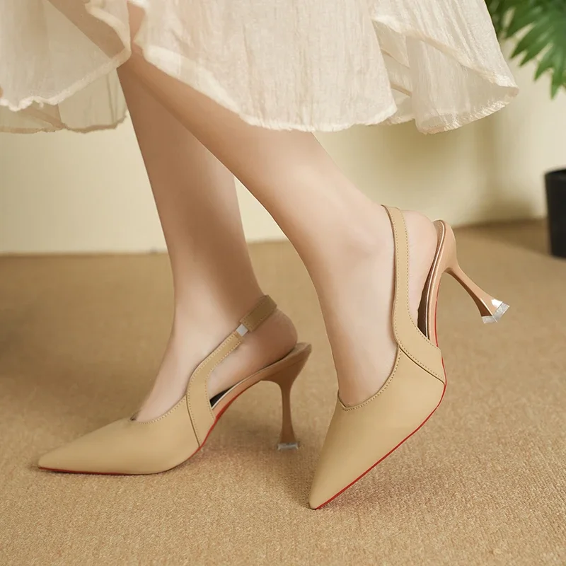 2025 New Summer Slip-on Women's High Heels Sexy Slingbacks Office and Career Fashion Best Seller Closed Toe Sandalszapatos Mujer
2025 New Summer Slip-on Women's High Heels Sexy Slingbacks Office and Career Fashion Best Seller Closed Toe Sandalszapatos Mujer